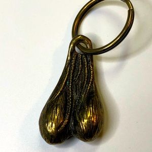 supreme balls keychain